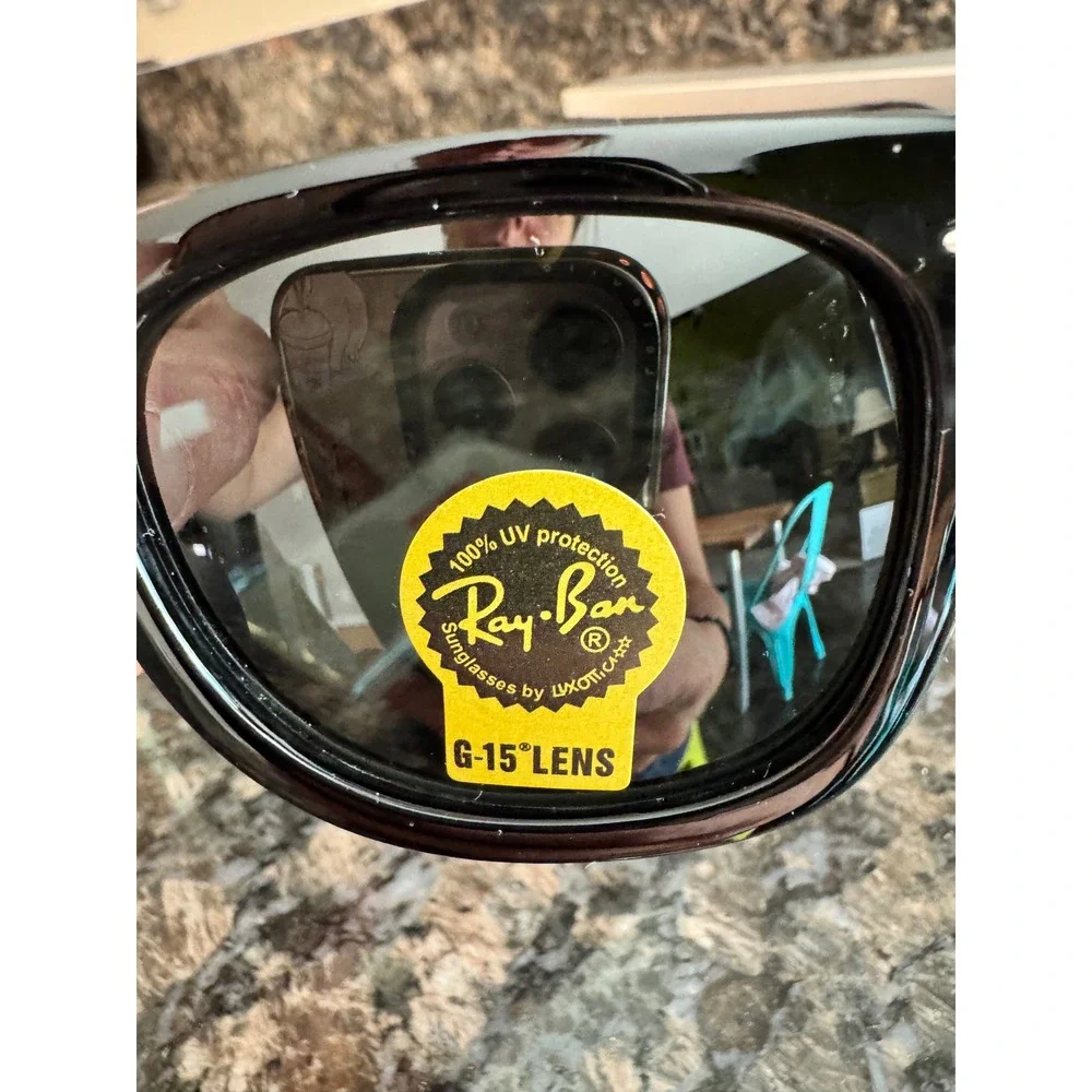 Ray-Ban‎ Original Wayfarer Classic Black G-15 Lens Sunglasses RB2140-F 52mm